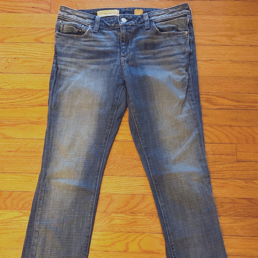 Anthropologie Pilcro and the Letterpress Jeans Stet Frayed Hem